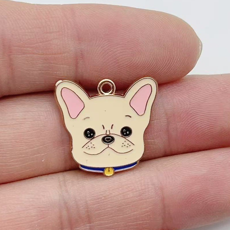 จี้โลหะผสมรูปสุนัขลายจุดการ์ตู - Jewelry Making Accessories บทวิจารณ์และราคา
