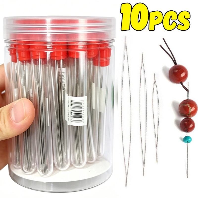 เข็มร้อยลูกปัด 1-10 ชิ้น เข็มร - Jewelry Making Drill บทวิจารณ์และราคา