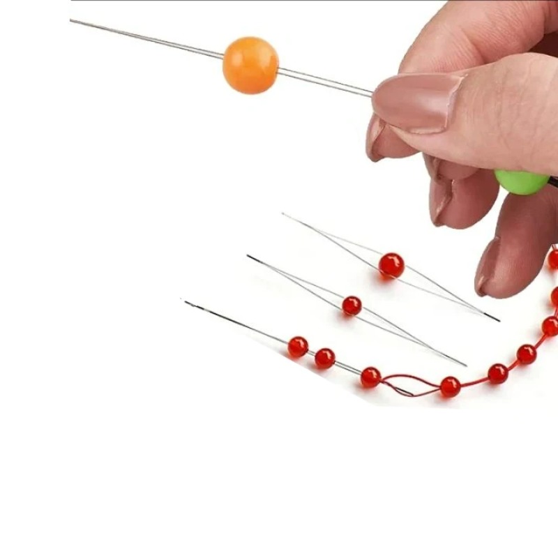 เข็มร้อยลูกปัด 1-10 ชิ้น เข็มร - Jewelry Making Drill บทวิจารณ์และราคา