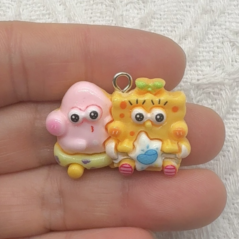 จี้เรซิ่นลายการ์ตูน 10 ชิ้น, ต - Jewelry Making Accessories บทวิจารณ์และราคา