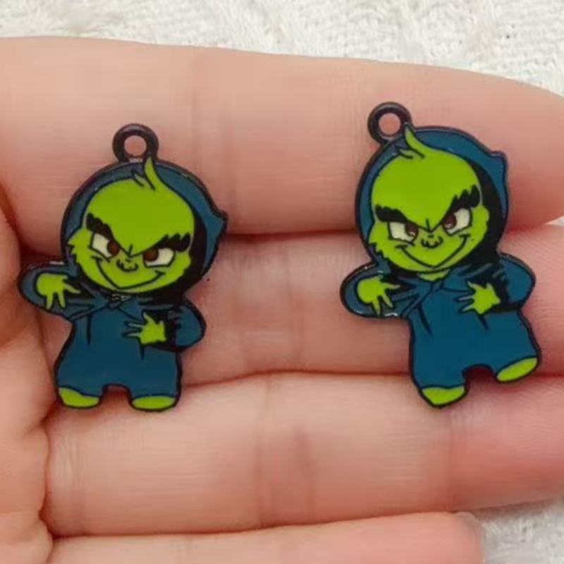 จี้คริสต์มาสลายการ์ตูนเคลือบน้ - Jewelry Making Accessories บทวิจารณ์และราคา