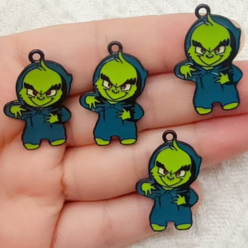 จี้คริสต์มาสลายการ์ตูนเคลือบน้ - Jewelry Making Accessories บทวิจารณ์และราคา