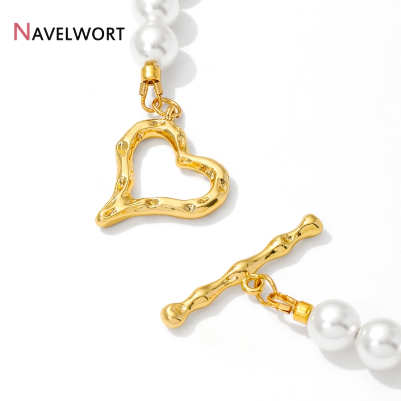 ตัวล็อกแบบ OT รูปหัวใจชุบทอง 1 - Jewelry Making Brass บทวิจารณ์และราคา