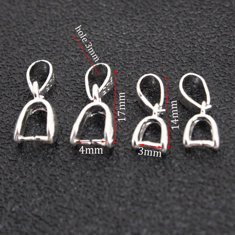 10 ชิ้น ตัวล็อกจี้แบบหนีบ ทำจา - Jewelry Making Name บทวิจารณ์และราคา