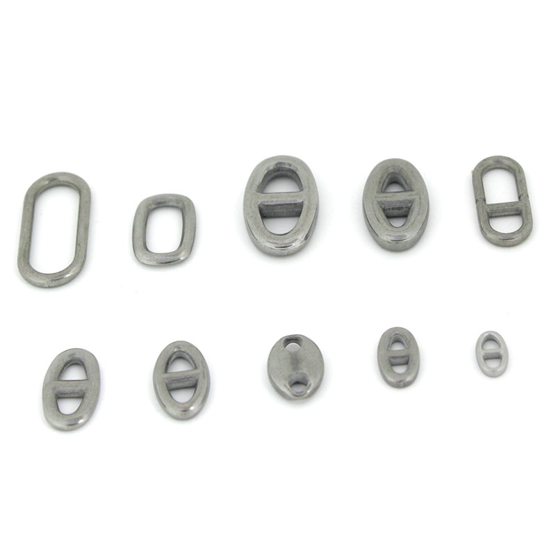 ตัวเชื่อมต่อรูปไข่สองรู สแตนเล - Jewelry Making Metal Supplies บทวิจารณ์และราคา
