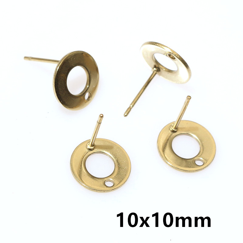 20ชิ้นสแตนเลสหัตถกรรมต่างหูกระ - Jewelry Making Metal Supplies บทวิจารณ์และราคา