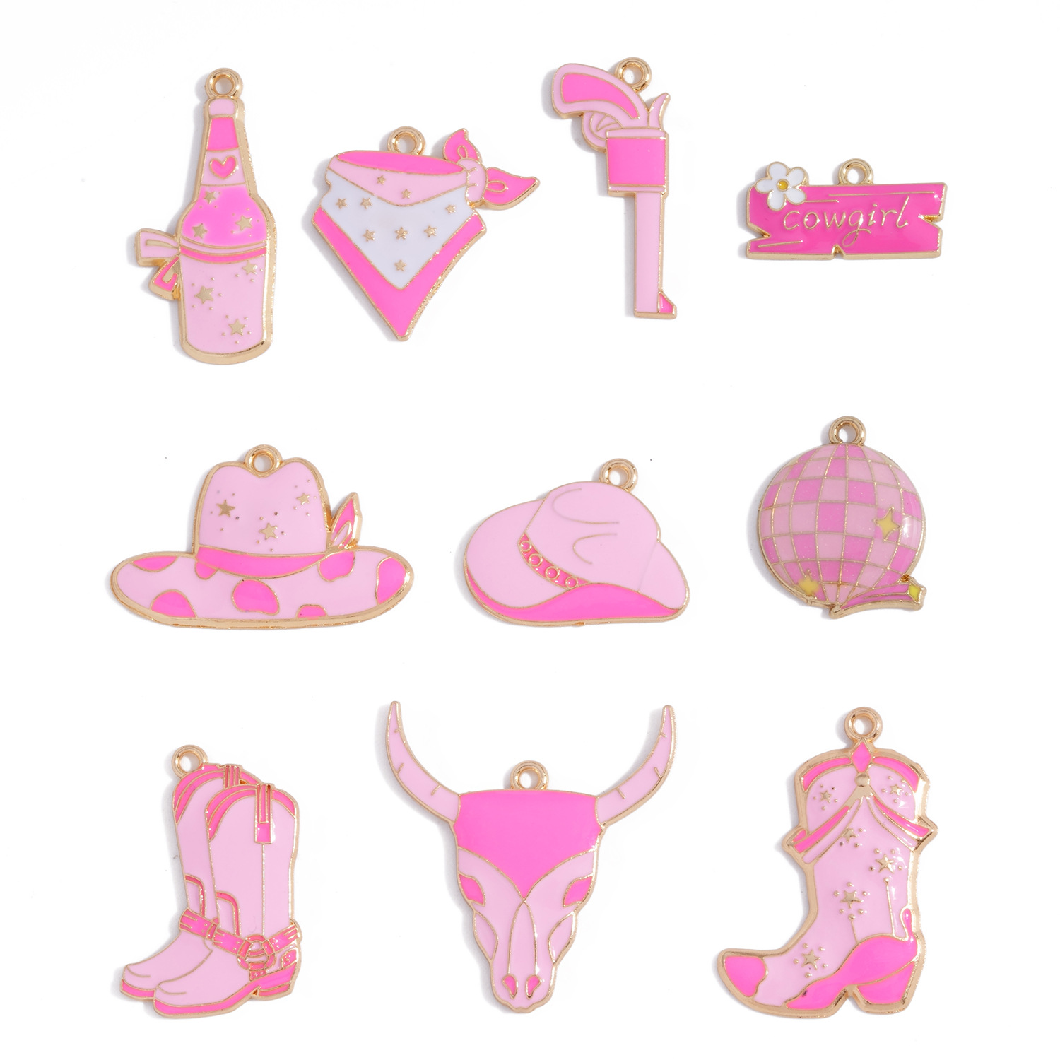 จี้เคลือบลายคาวบอยคาวเกิร์ล ทำ - Jewelry Making Event บทวิจารณ์และราคา