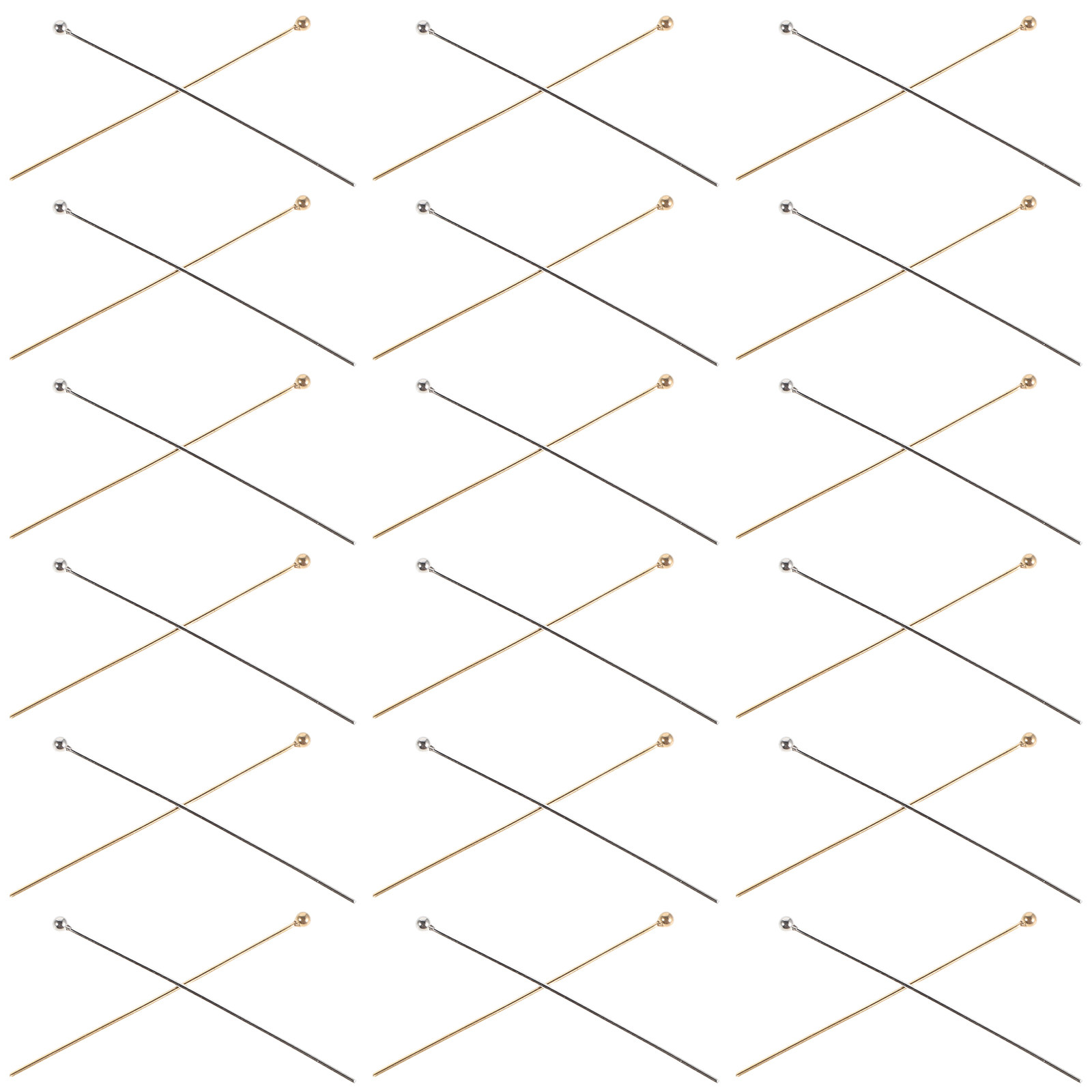 หมุดหัวกลมสแตนเลสสำหรับทำเครื่ - Jewelry Making Head Pins บทวิจารณ์และราคา