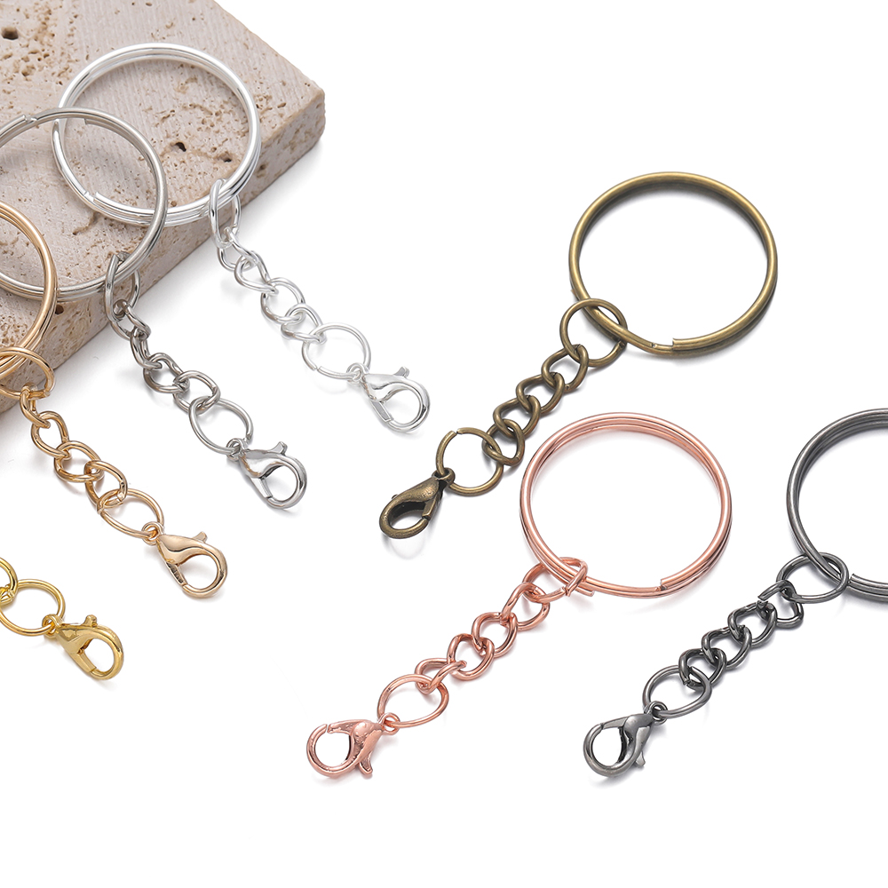 10 ชิ้น/ล็อต ห่วงคล้องกุญแจแบบ - Jewelry Making Drill บทวิจารณ์และราคา