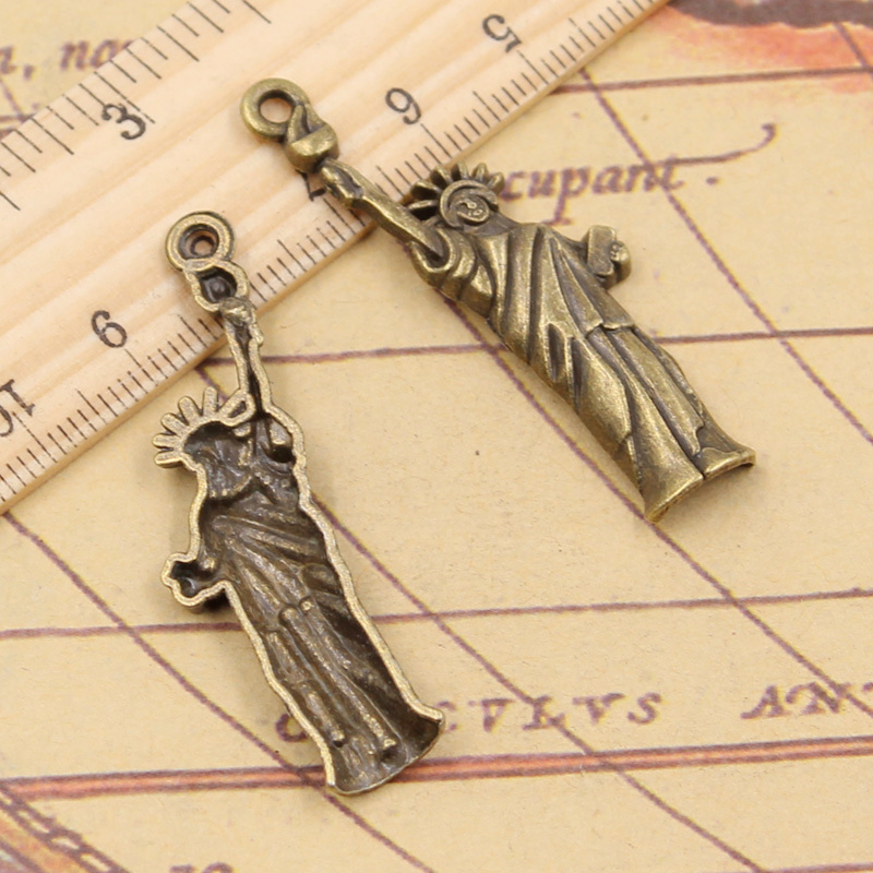 10Pcs Charms อนุสาวรีย์เทพีเสร - Jewelry Making York บทวิจารณ์และราคา