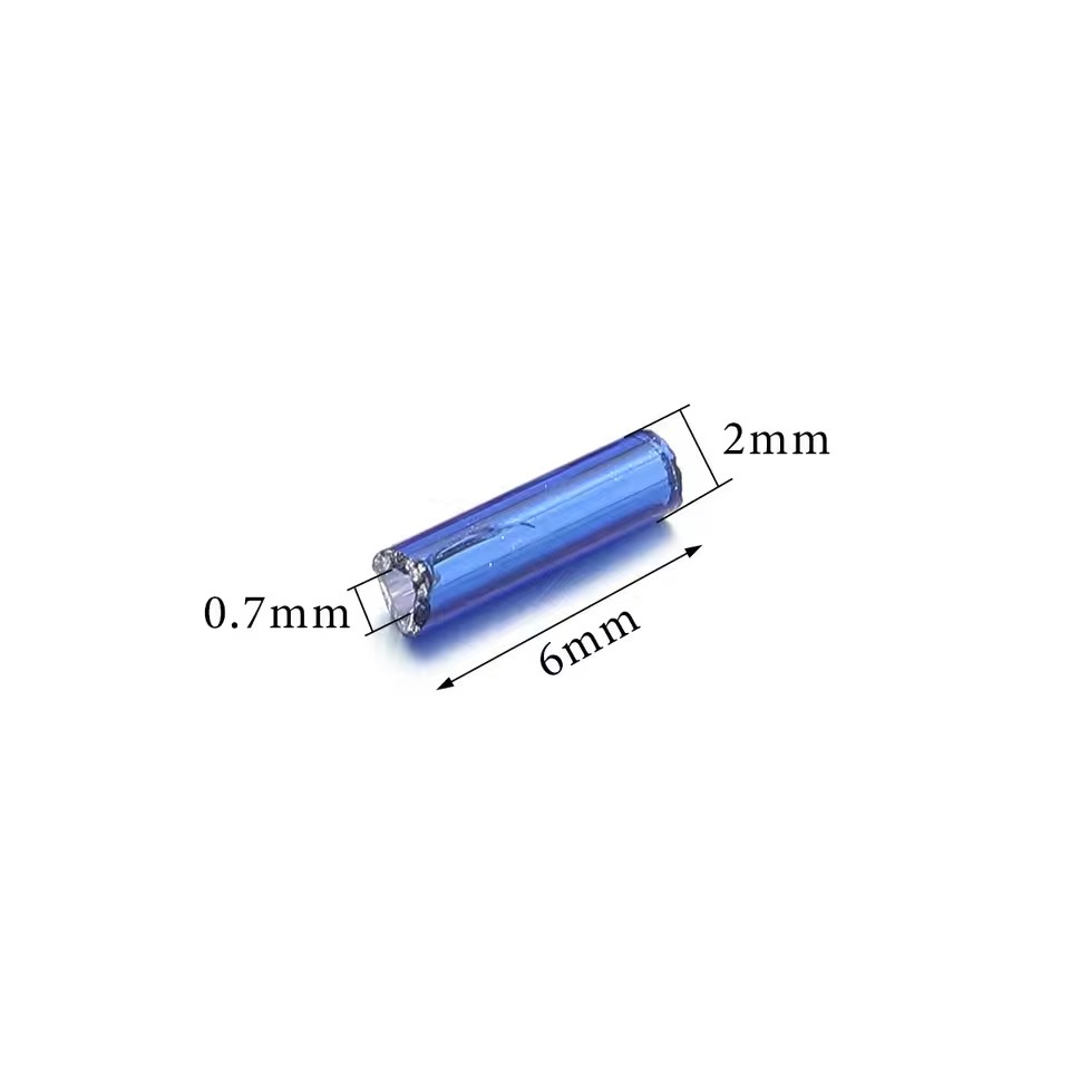 ลูกปัดแก้วทรงกระบอกขนาด 2 มม.  - Seed Bead Tube บทวิจารณ์และราคา