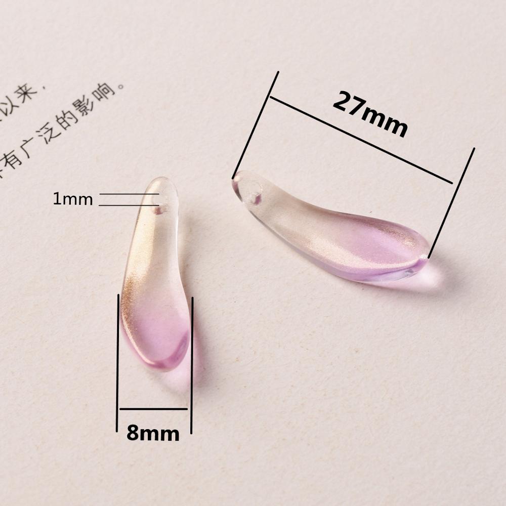 ลูกปัดแก้วคริสตัลรูปกลีบดอกไม้ - Jewelry Making Drill บทวิจารณ์และราคา